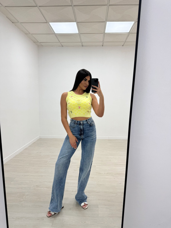 TOP LV PUNTO AMARILLO