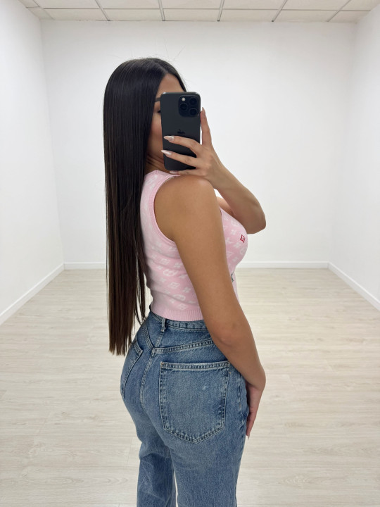 TOP LV PUNTO ROSA TOP LV PUNTO ROSA