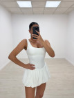 VESTIDO DEPORTIVO BLANCO
