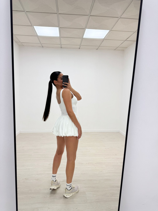 VESTIDO DEPORTIVO BLANCO