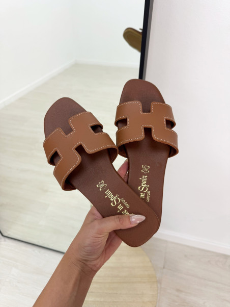 PALAS HERMES PESPUNTE MATERIAL (100% PIEL)