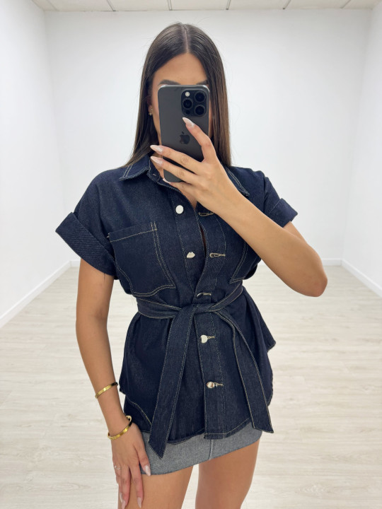 CONJUNTO EXCLUSIVO DENIM OSCURO - 01 CONJUNTO EXCLUSIVO DENIM OSCURO - 01