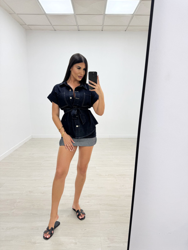 CONJUNTO EXCLUSIVO DENIM OSCURO - 01