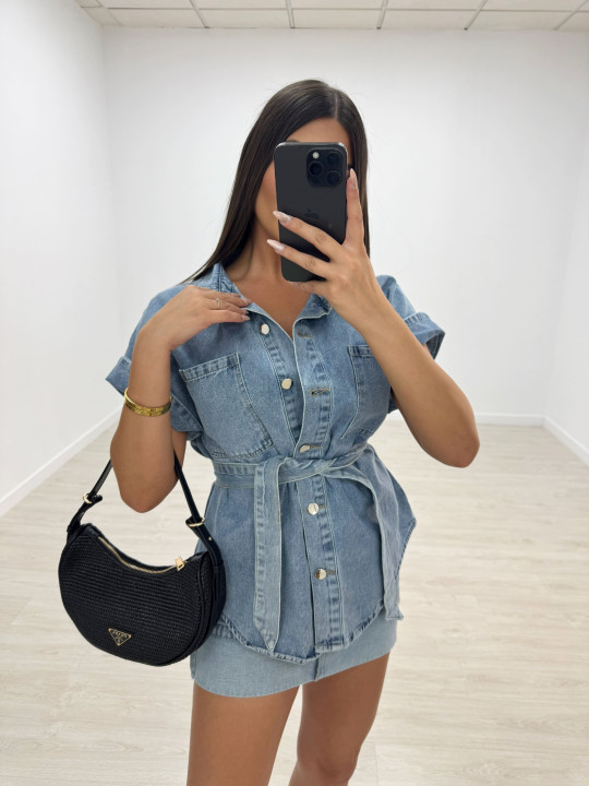 CONJUNTO EXCLUSIVO DENIM CLARO -01 CONJUNTO EXCLUSIVO DENIM CLARO -01