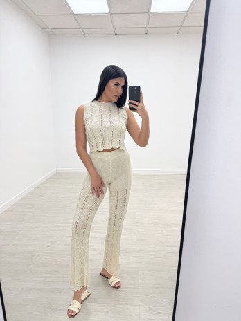 CONJUNTO HILO PLAYA BEIGE