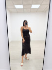 VESTIDO CROCHET MARRÓN