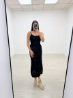 VESTIDO CROCHET NEGRO
