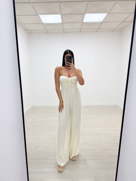 MONO PANEL DE ABEJA BLANCO ROTO