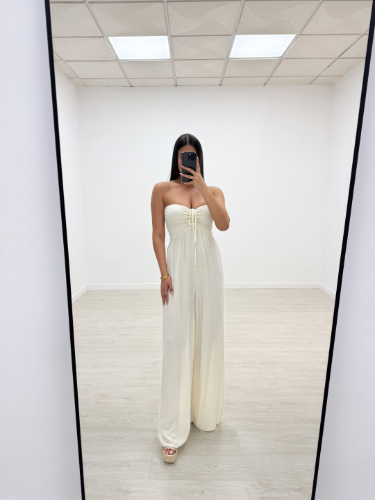 MONO PANEL DE ABEJA BLANCO ROTO