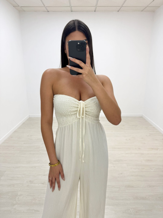 MONO PANEL DE ABEJA BLANCO ROTO