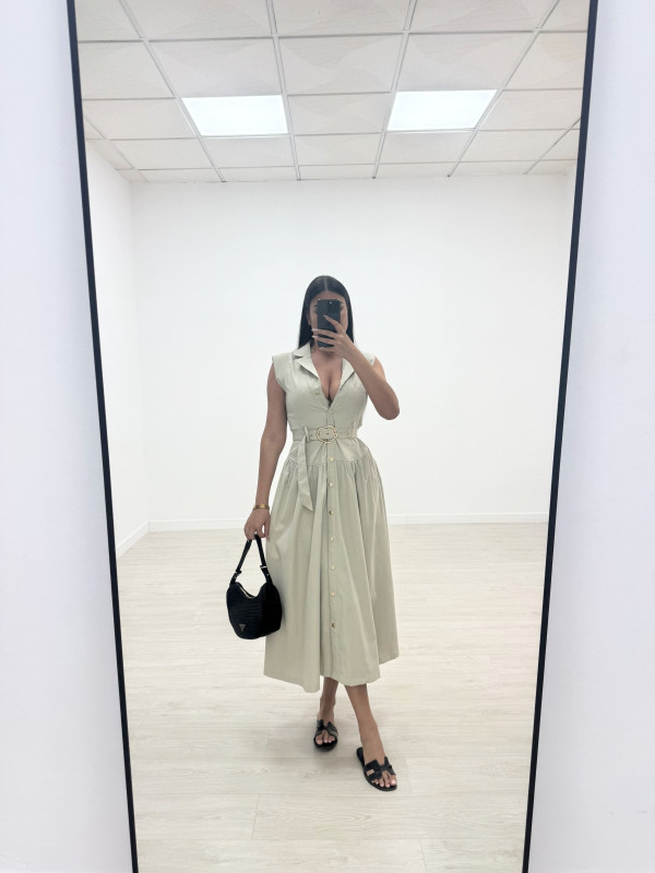 VESTIDO OSERT BEIGE