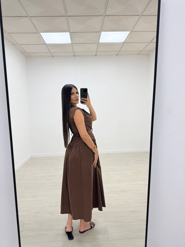 VESTIDO OSERT MARRÓN