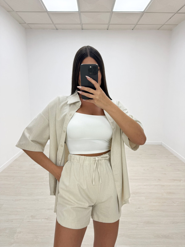 copy of CONJUNTO OVER LINO BEIGE