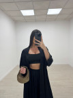 CONJUNTO KAFTAN NEGRO BORDADO CONJUNTO KAFTAN NEGRO BORDADO