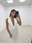 VESTIDO SAMIA LARGO BLANCO VESTIDO SAMIA LARGO BLANCO