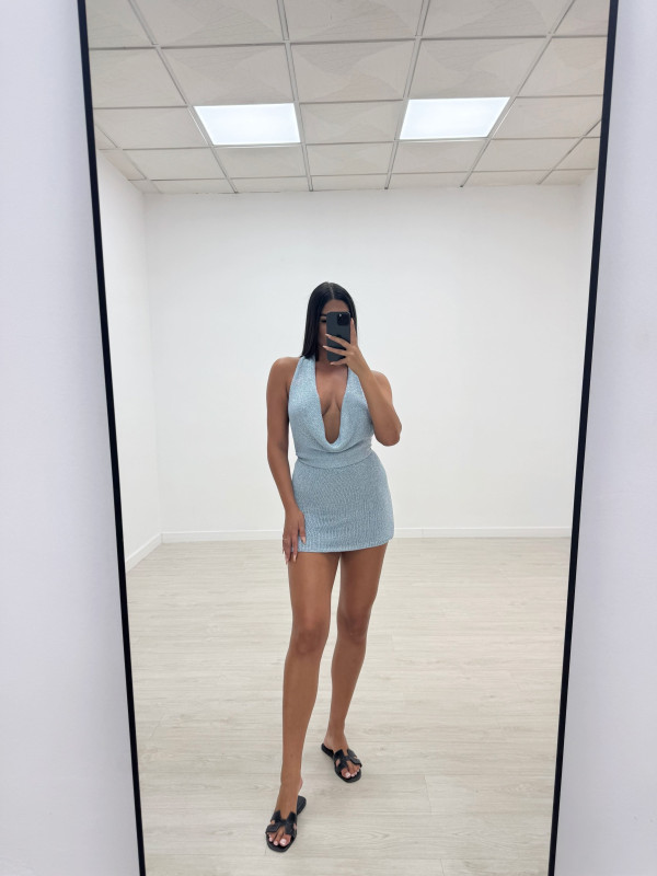 VESTIDO SAMIA AZUL