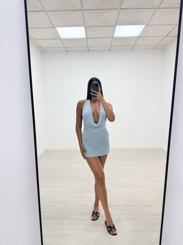 VESTIDO SAMIA AZUL