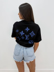 CAMISETA LV MONOGRAM NEGRA CAMISETA LV MONOGRAM NEGRA