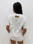 CAMISETA LV BRILLO BLANCA CAMISETA LV BRILLO BLANCA