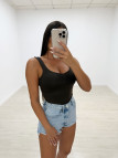 TOP BASIC LICRA MARRÓN