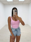 TOP BASIC LICRA ROSA