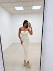 VESTIDO CLAUDIA BEIGE