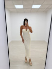 VESTIDO CLAUDIA BEIGE