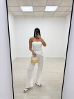 CONJUNTO BANDA ASIMÉTRICA BLANCO