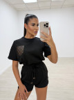 CONJUNTO LV RELIEVE NEGRO CONJUNTO LV RELIEVE NEGRO
