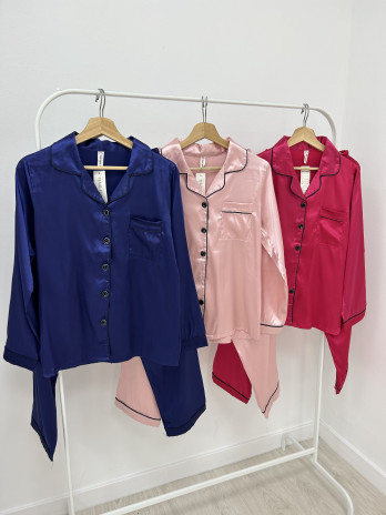 PIJAMA RASO MANGA LARGA