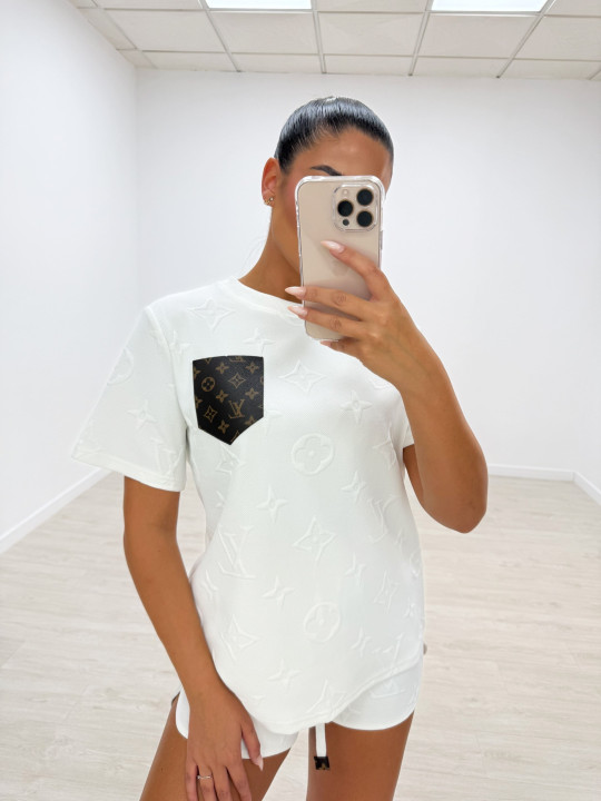 CONJUNTO LV RELIEVE BLANCO CONJUNTO LV RELIEVE BLANCO
