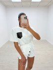 CONJUNTO LV RELIEVE BLANCO CONJUNTO LV RELIEVE BLANCO