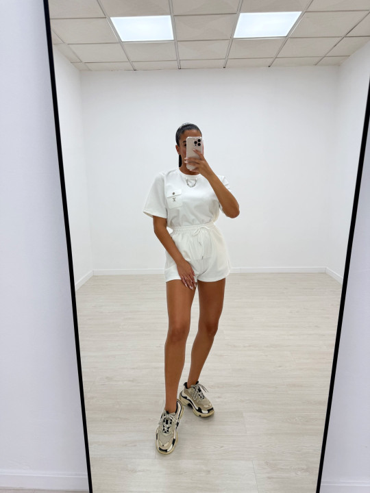 CONJUNTO LV BOLSILLO BLANCO CONJUNTO LV BOLSILLO BLANCO