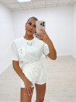 CONJUNTO LV BOLSILLO BLANCO CONJUNTO LV BOLSILLO BLANCO