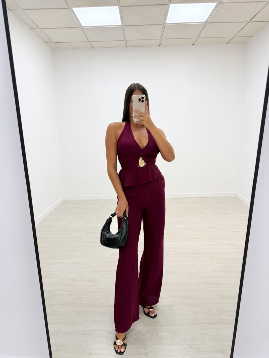CONJUNTO ALOM BURDEOS CONJUNTO ALOM BURDEOS
