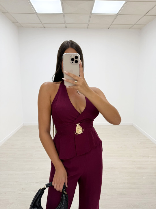 CONJUNTO ALOM BURDEOS CONJUNTO ALOM BURDEOS