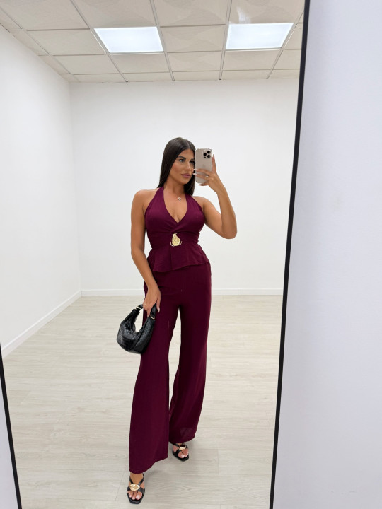CONJUNTO ALOM BURDEOS CONJUNTO ALOM BURDEOS