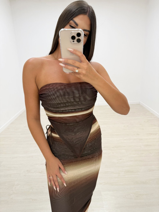 CONJUNTO TUL DEGRADADO CONJUNTO TUL DEGRADADO