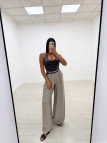 PANTALÓN WIDE LEG FLUIDO + CINTURÓN TOUPE PANTALÓN WIDE LEG FLUIDO + CINTURÓN TOUPE