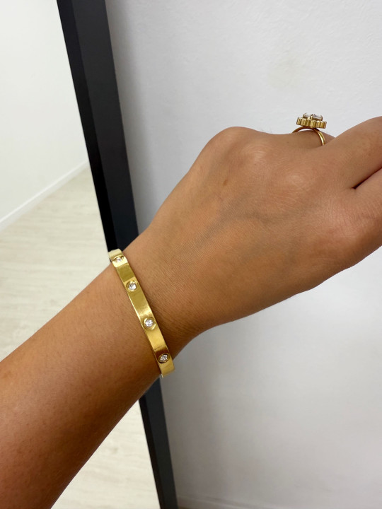 PULSERA CARTIER DIAMANTE ORO PULSERA CARTIER DIAMANTE ORO