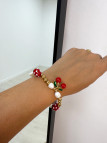 PULSERA CEREZA FRESA