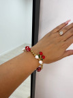 PULSERA CEREZA FRESA