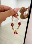 PULSERA CEREZA FRESA