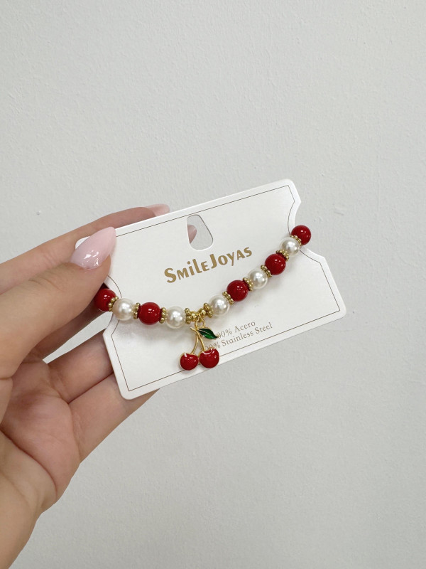 PULSERA CEREZA