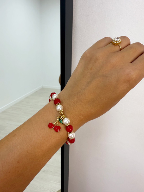 PULSERA CEREZA