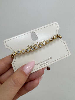 PULSERA SW DIAMANTES ORO