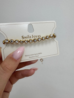 PULSERA SW DIAMANTES ORO
