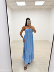 VESTIDO SAFIRA CELESTE
