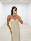 VESTIDO SAFIRA BEIGE