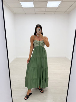 VESTIDO ATTACK VERDE